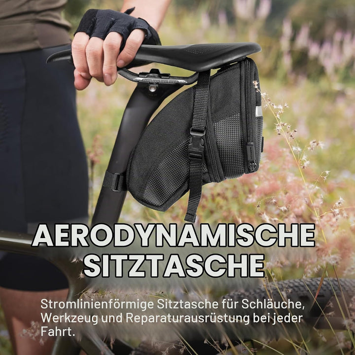 TOPEAK Satteltasche Mit Befestigungsriemen Aero Wedge Pack L Keine Angabe, L Keine Angabe