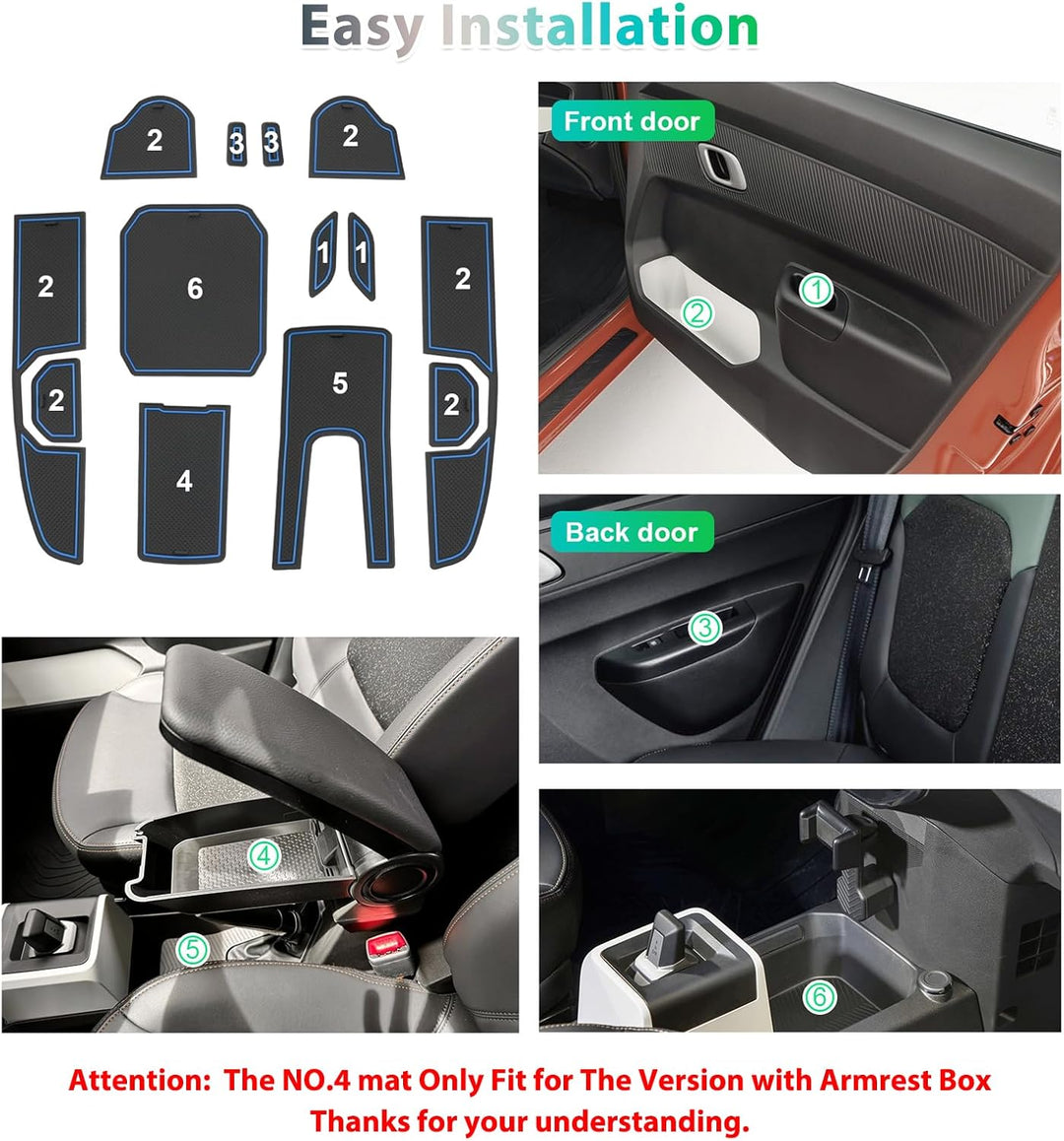 [Facelift 2025] GAFAT Neu Dacia Spring Electric EV 2025 2026 Antirutschmatten, Dacia Spring 2025 Gum