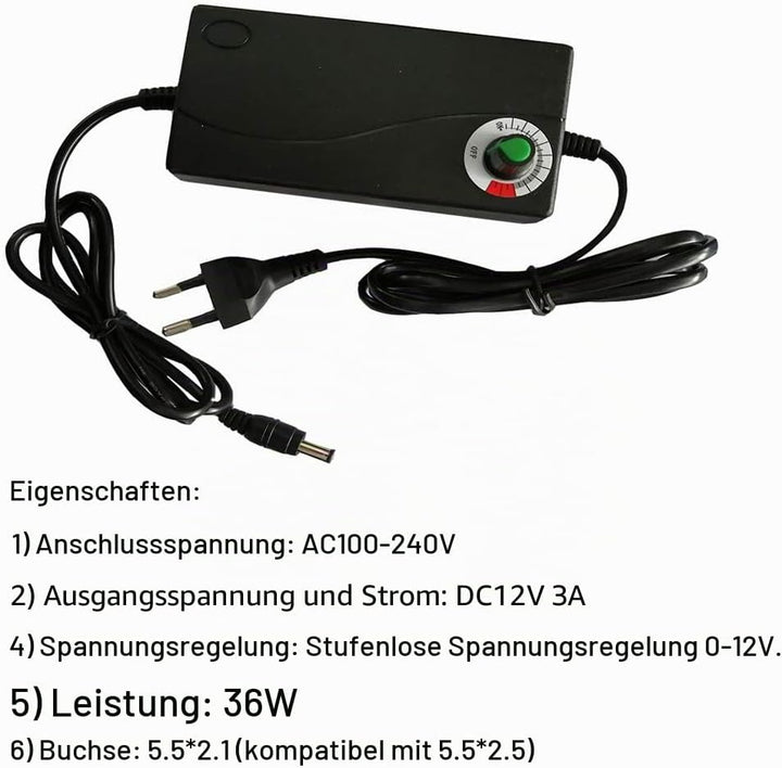 Lancoon Elektro-Heissmesser-Schaumschneider, 36-W-Styroporschneid-Heissstift mit Schaltnetzteil Geei