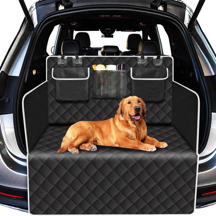 OKYUK Kofferraumdecke für Hunde, wasserdichter Haustier-Sitzbezug, universell passend für SUV, LKW,