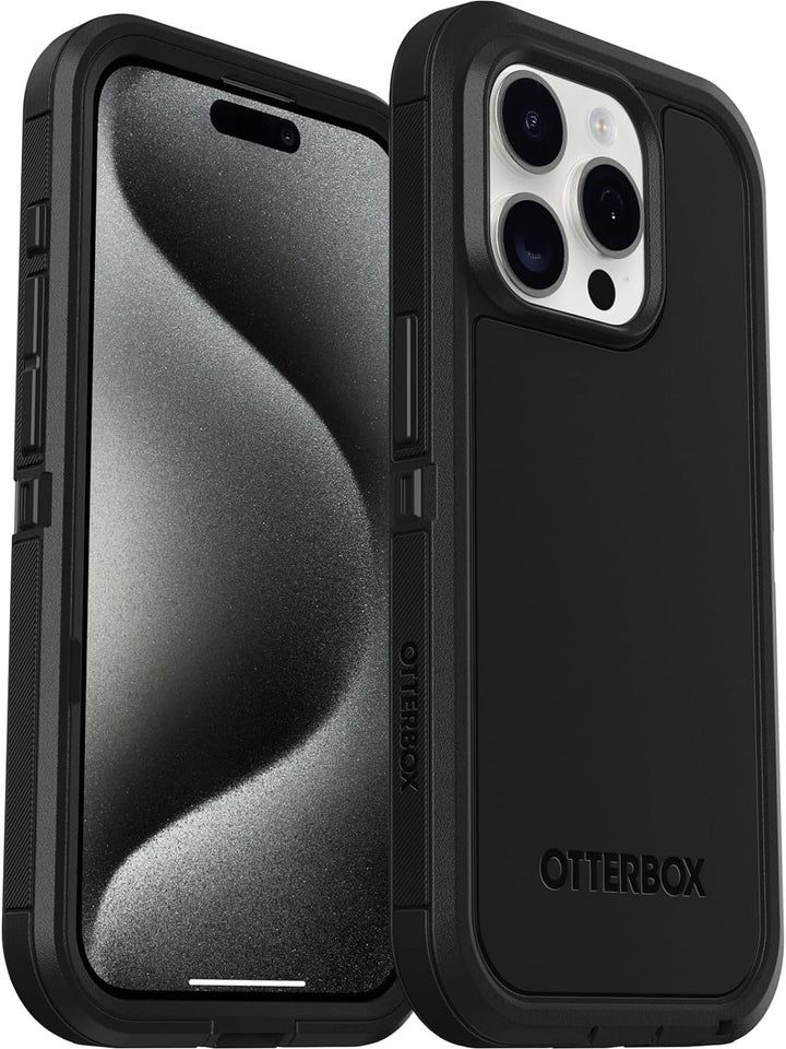 OtterBox Defender XT Hülle für iPhone 15 Pro mit MagSafe, stossfest, ultra-robust, schützende Hülle,