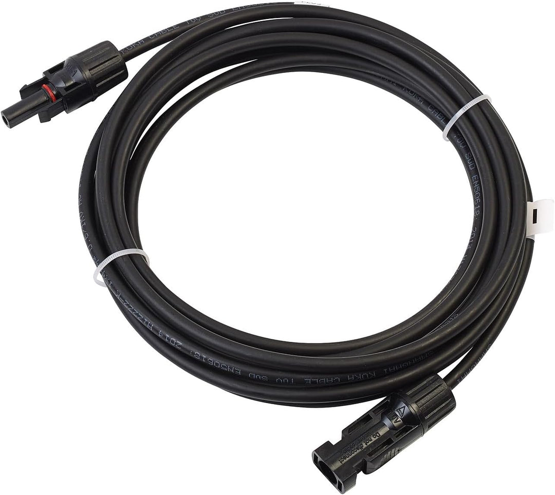 revolt Solarverlängerungskabel: Solar-Verlängerungskabel, MC4-kompatibel, 2X 4 mm² (12 AWG), 5 m, IP