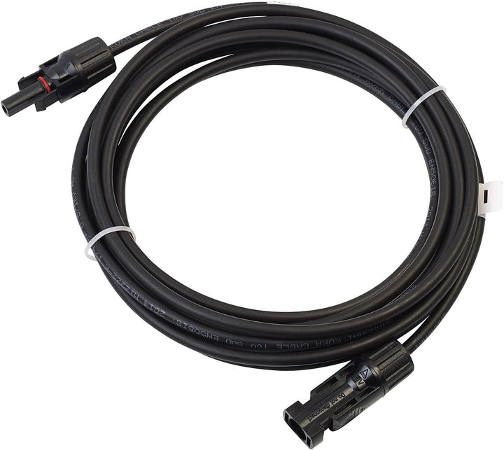 revolt Solarverlängerungskabel: Solar-Verlängerungskabel, MC4-kompatibel, 2X 4 mm² (12 AWG), 5 m, IP