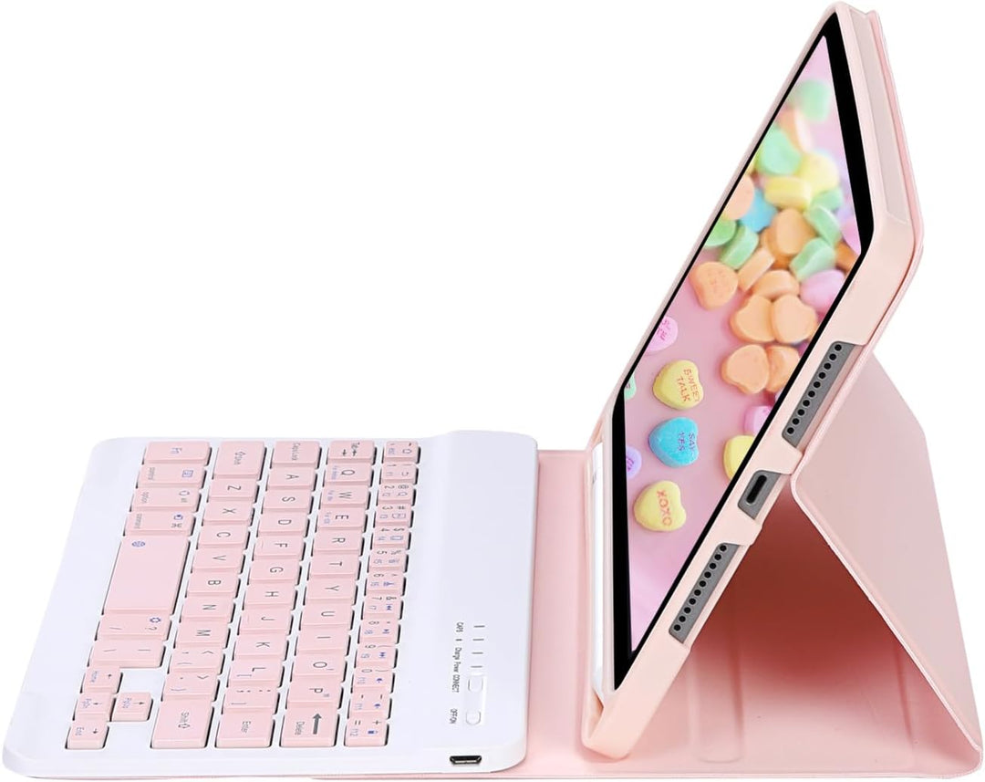 Tastatur hülle für iPad mini A17 Pro/mini6 8.3" Hülle mit Tastatur magnetische abnehmbare QWERTY für