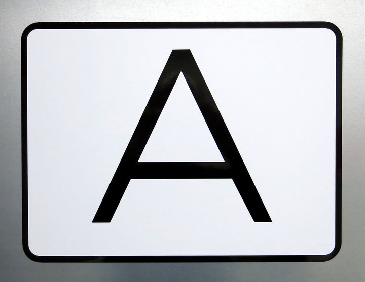 LOHOFOL Magnetische Warntafel für Abfalltransporte | A-Tafel Abfalltafel Abfallschild Abfall-Schild