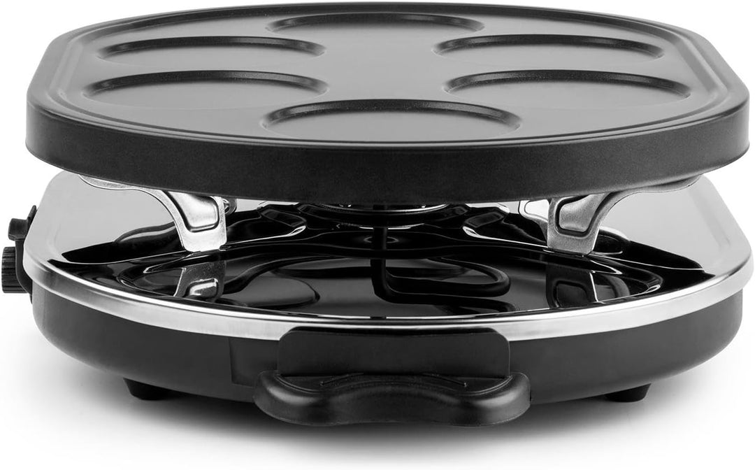 oneConcept Woklette - Raclette Grill, Tischgrill, Partygrill, Leistung: 1200 Watt, stufenlos regulie