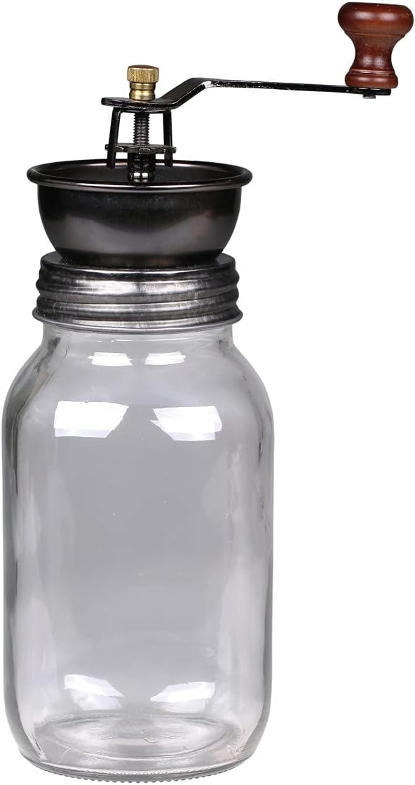Chic Antique manuelle Kaffeemühle mit 1000 ml Glasbehälter