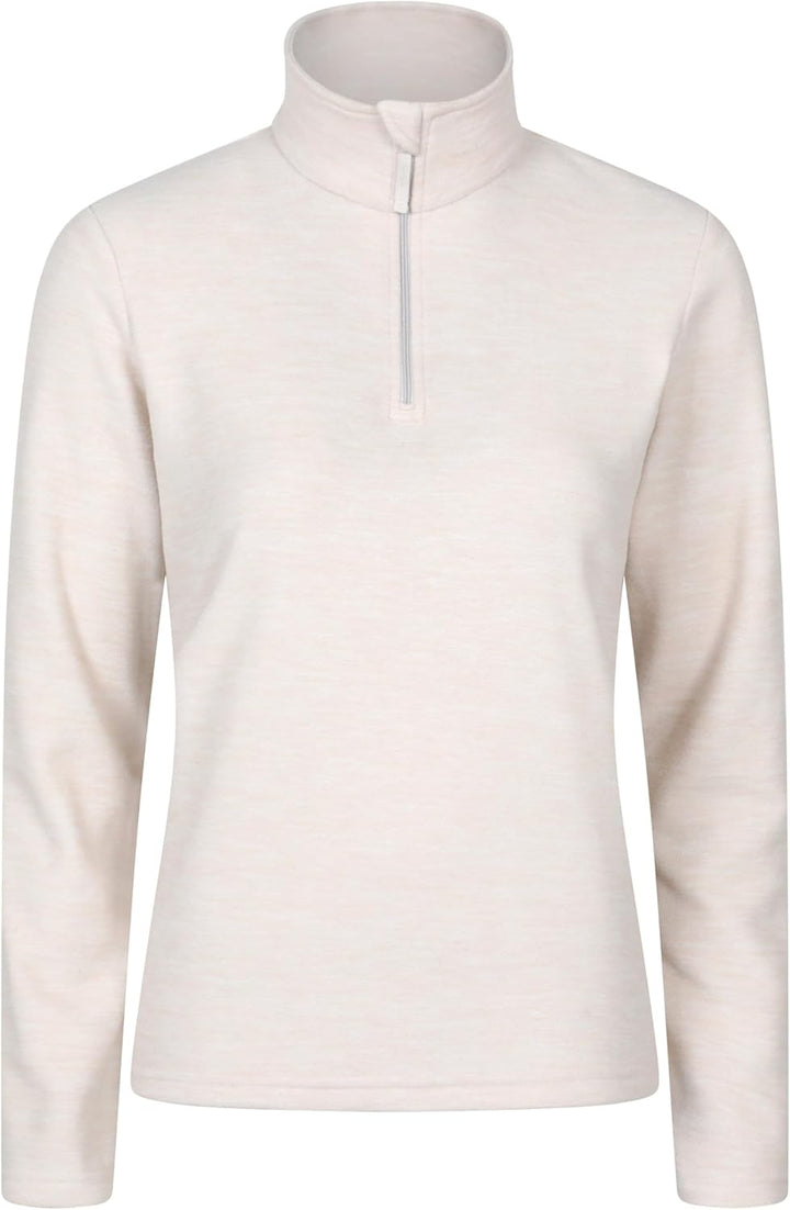 Mountain Warehouse Snowdon Melange Fleece-Pullover Damen - dünner Warmer Winter-Pullover aus Fleece