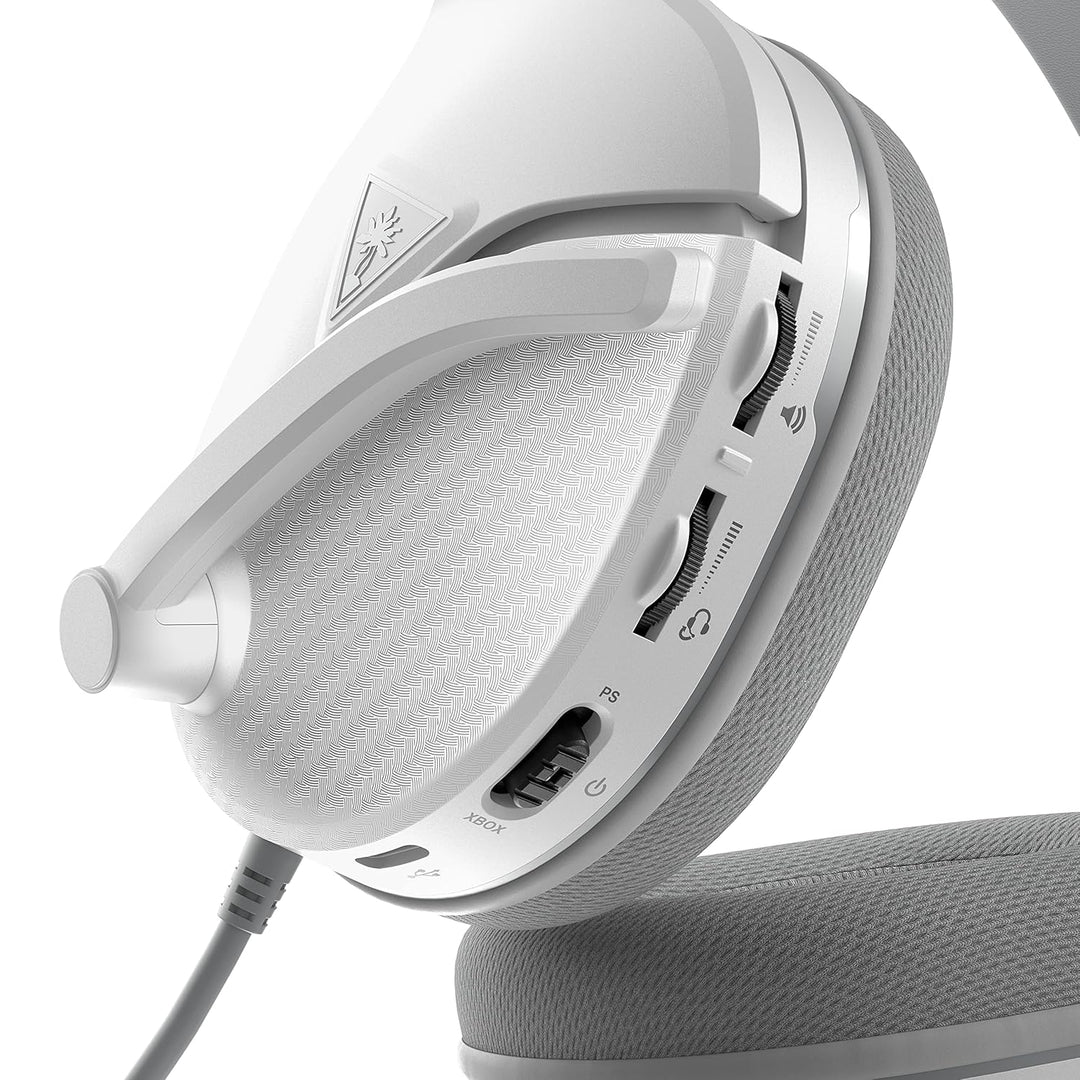 Turtle Beach Recon 200 Gen 2 Weiss Gaming-Kopfhörer mit Verstärker - PS5, PS4, Xbox Series X|S, Xbox