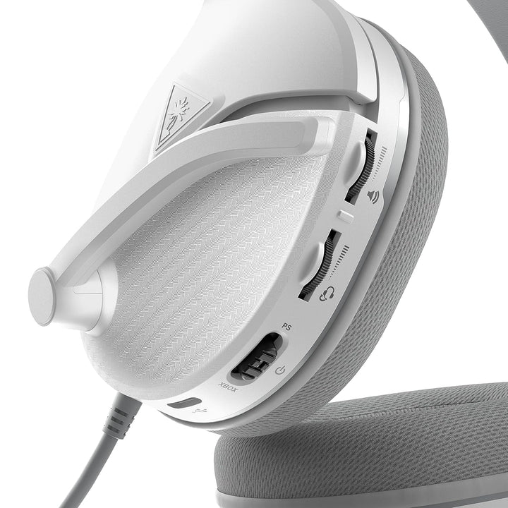 Turtle Beach Recon 200 Gen 2 Weiss Gaming-Kopfhörer mit Verstärker - PS5, PS4, Xbox Series X|S, Xbox