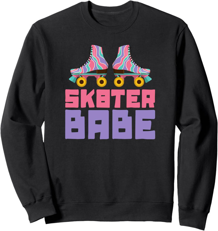 Rollschuhe Roller Skates - Skater Rollschuhe Sweatshirt