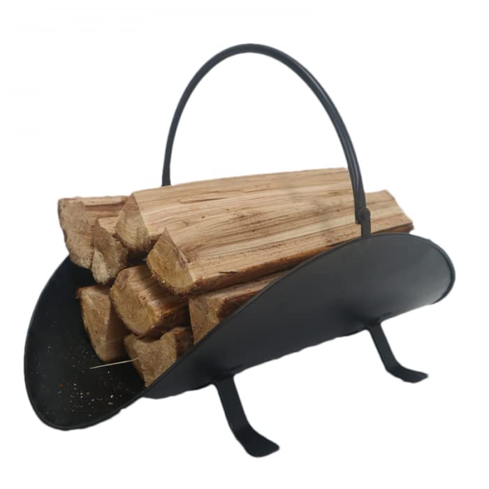 Grindi - Kaminholzregal Kaminholzständer Brennholzregal Holzaufbewahrung - Igi, 48x33x34 - Holzkorb