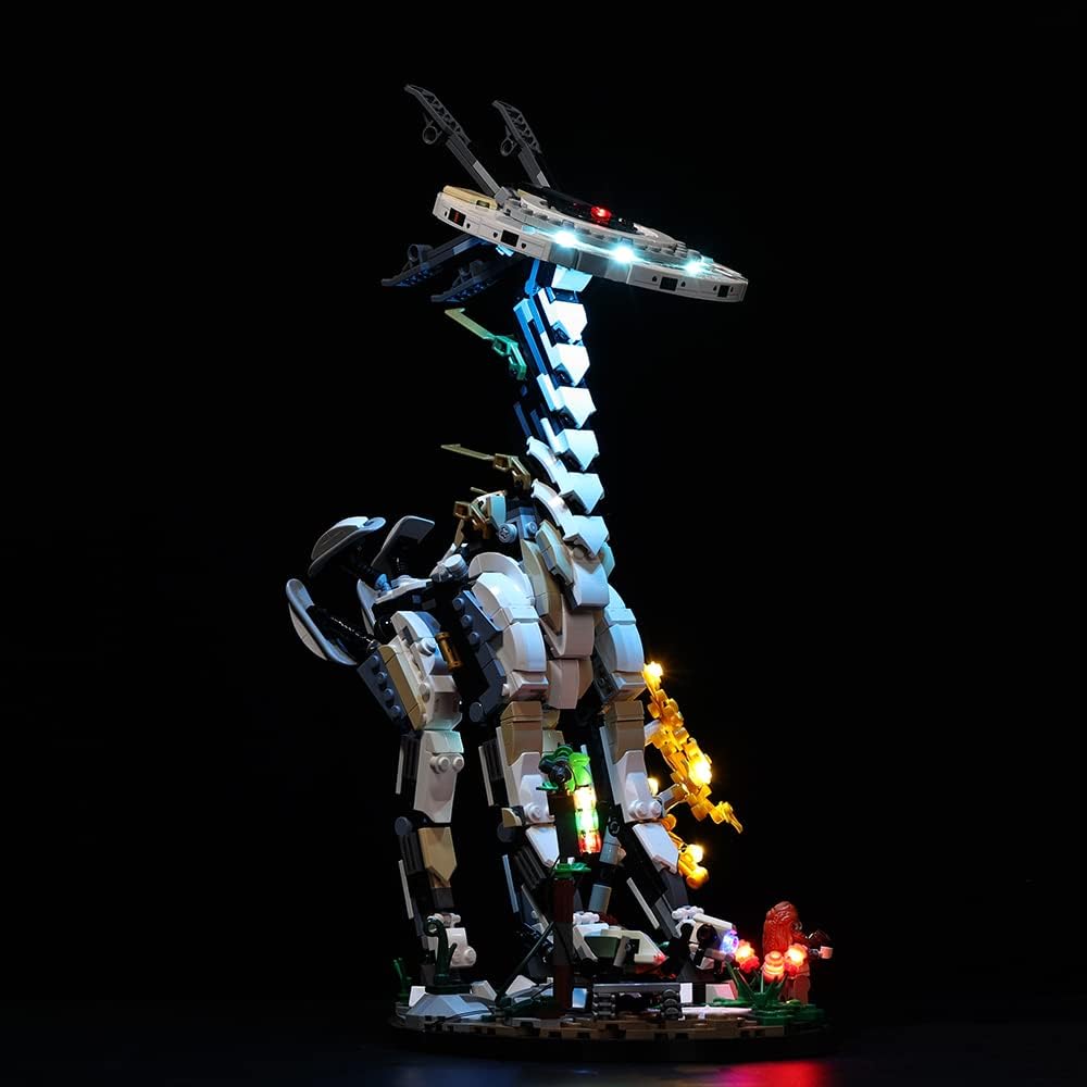 Kyglaring LED Beleuchtungsset (kein Modell) Entworfen für LEGO Horizon Forbidden West:Tallneck 76989