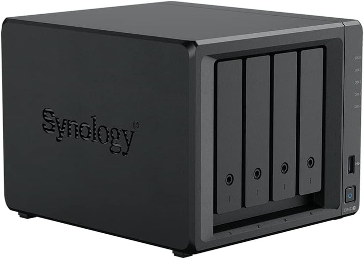 Synology DS423+ 4-Bay Diskstation NAS (Intel Celeron J4125 4-Core 2GB Ram 2xRJ-45 1GbE LAN-Port) 12T