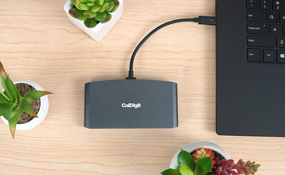 CalDigit Thunderbolt 3 Mini Dock (HDMI 2.0)- Portable, busgesteuert, 40Gbs, Dual 4K @ 60Hz, USB 3.0