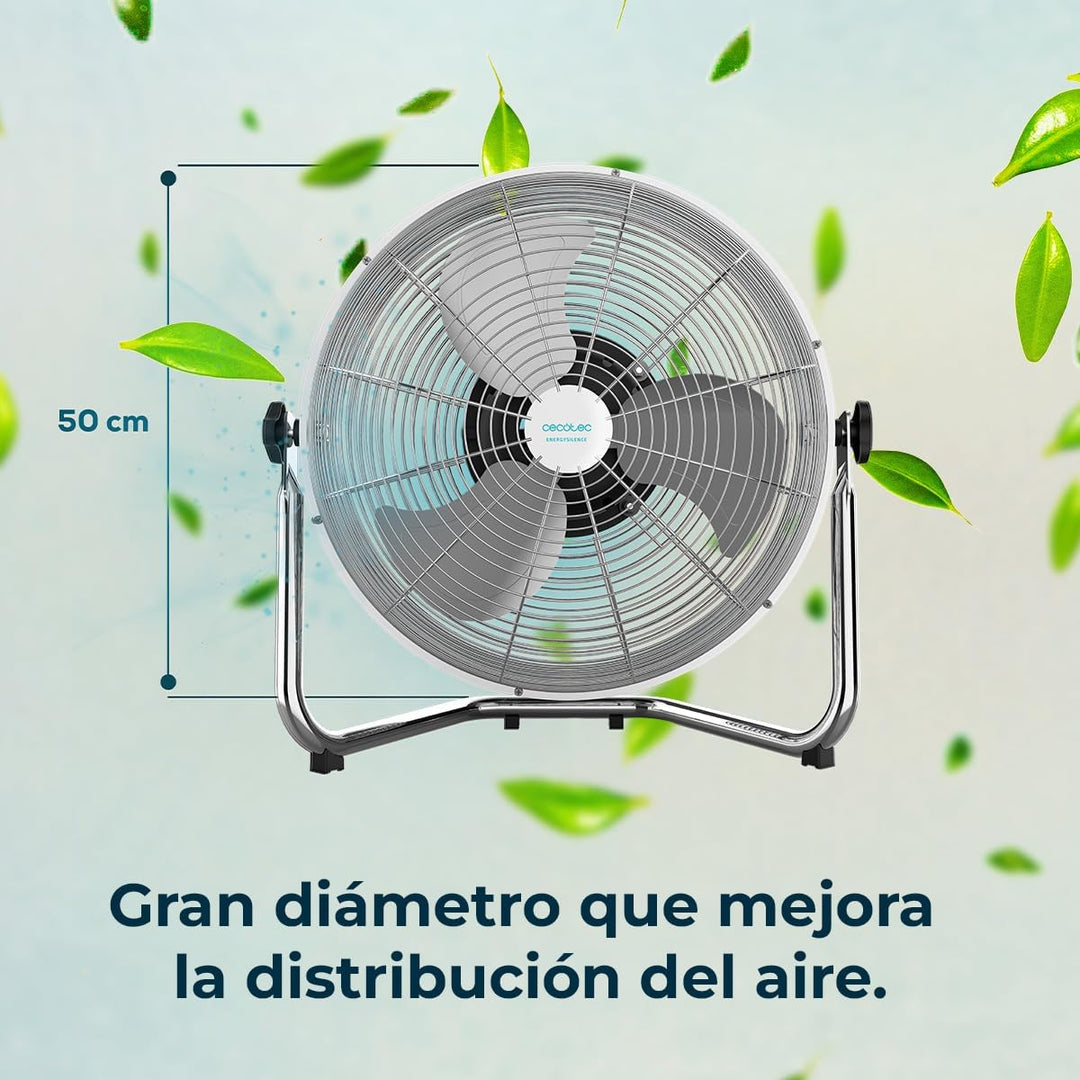 Cecotec Industrie-Ventilator EnergySilence 5000 Pro, 120 W, 3 Metallklingen 20" (51 cm), Kupfermotor