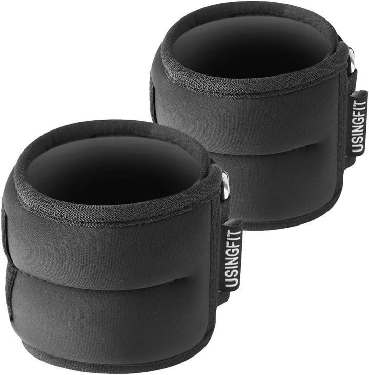 USINGFIT gewichtsmanschetten fuss gewichte für beine und arme 2 * 0,5Kg / 2 * 1Kg / 2 * 1,5Kg / 2 *