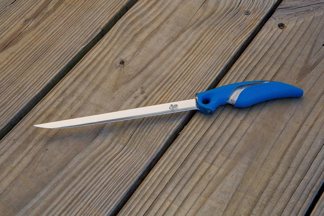 Cuda Filetiermesser 21.5 cm mit Scheide, N-18832 ohne Scheide, ohne Scheide