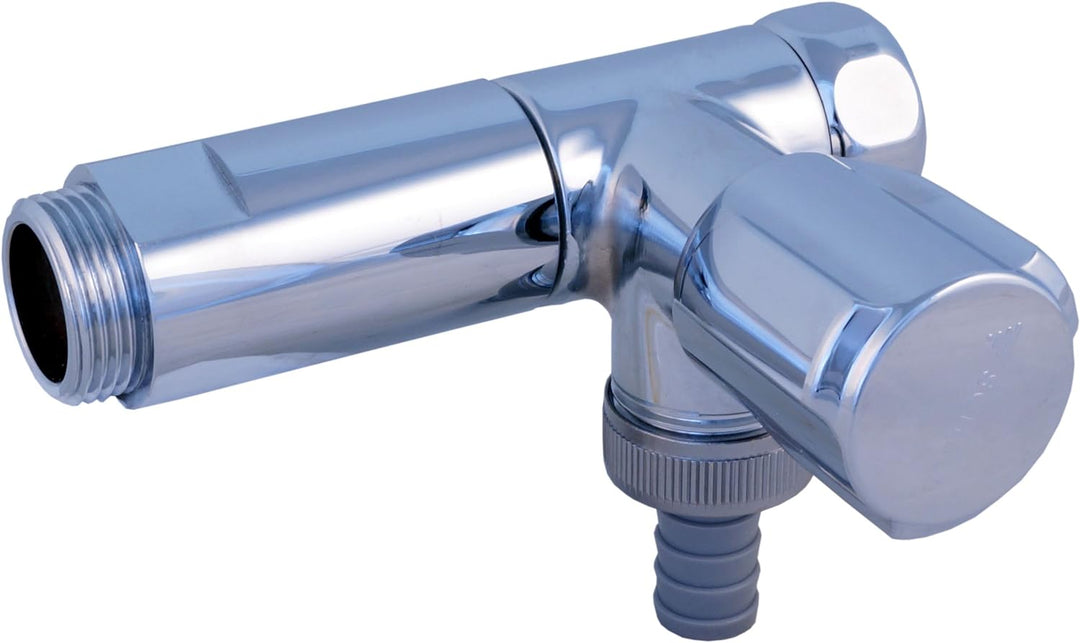 SCHELL 033240699 NA-Ventil / Nebenanschlussventil COMFORT, verchromt , WAS-Ventil für Wandbatterie,