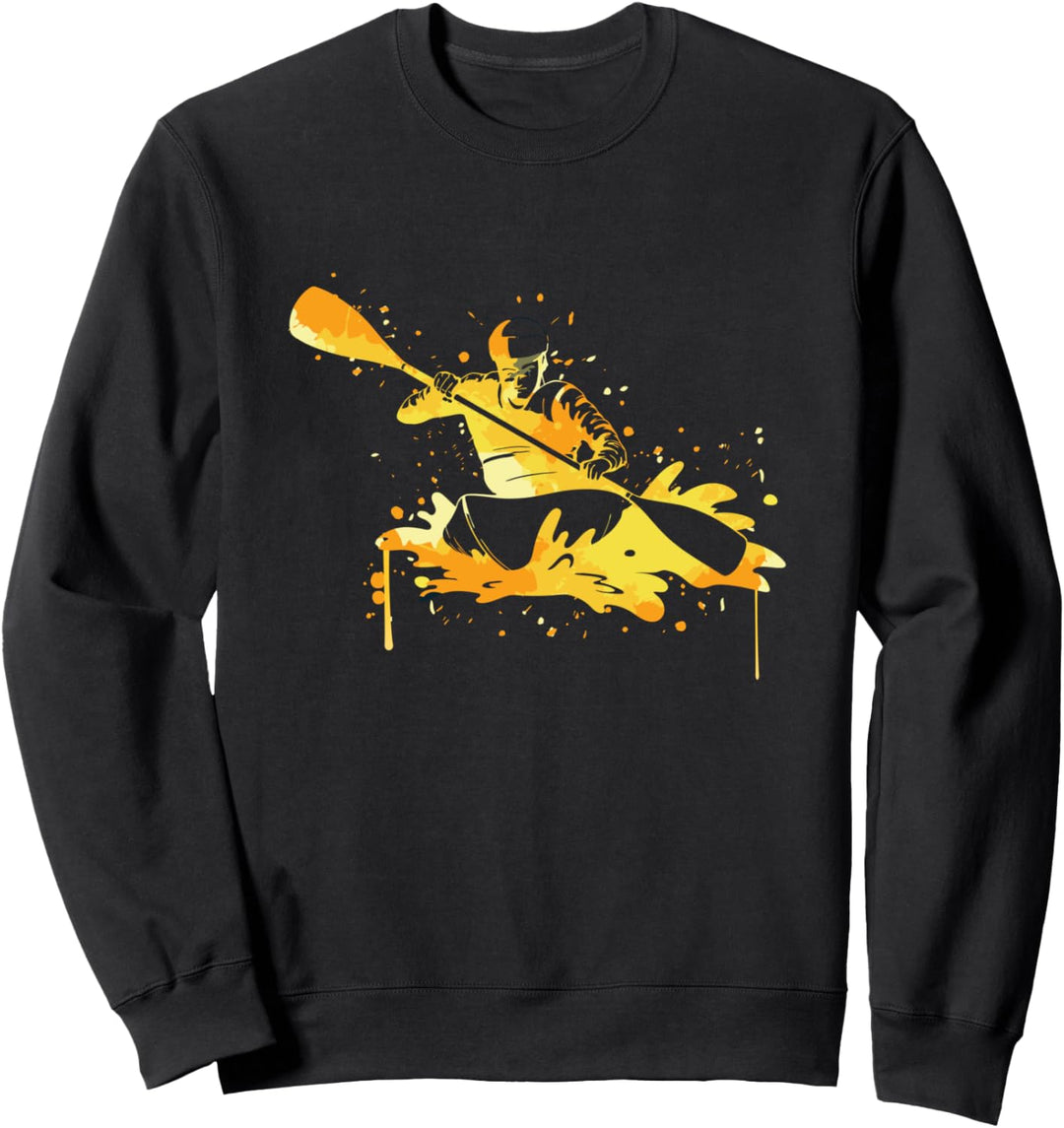 Kajak Wassersport Geschenk - Kanu Kayak Kajaker Sweatshirt
