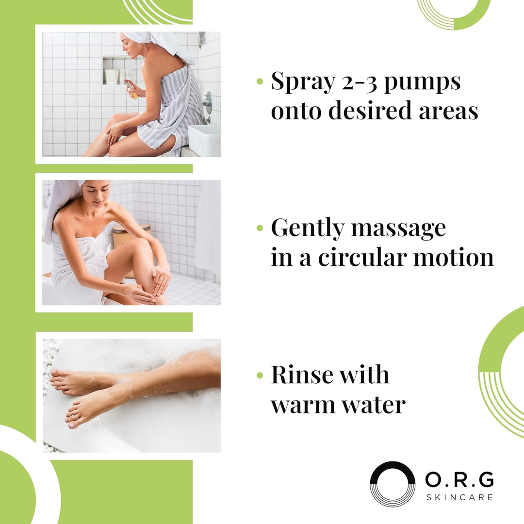 O.R.G. Skincare Mineral Peel Body (8 Oz)