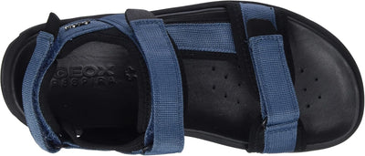 Geox Herren U Xand 2s Sandal 44 EU Jeans, 44 EU Jeans