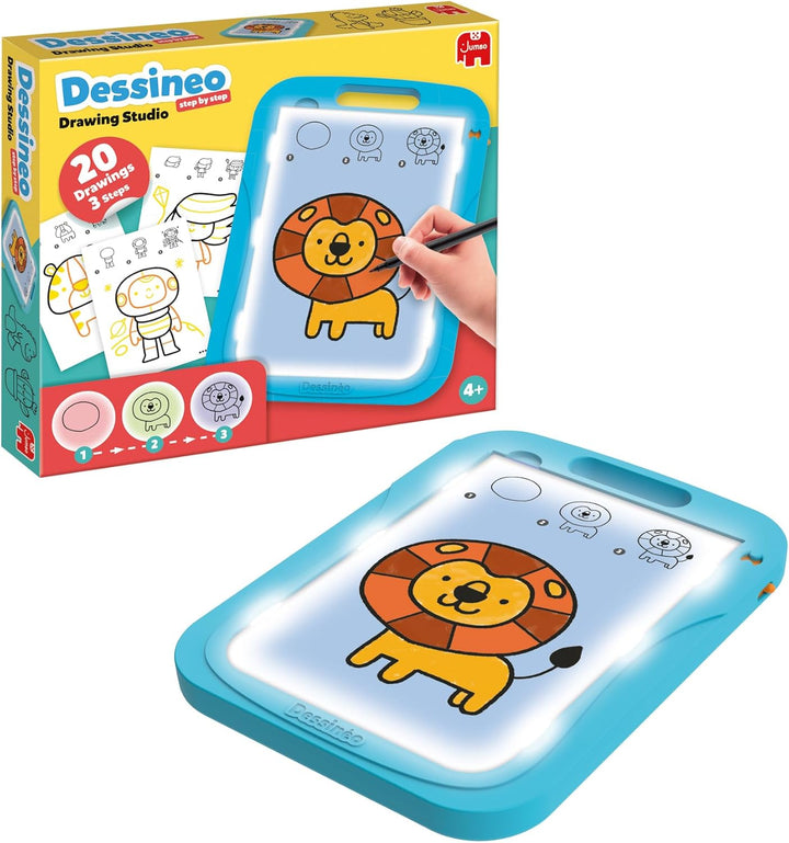 Diset Dessineo Draw Studio Lernplattform zum Zeichnen Lernen, ab 4 Jahren
