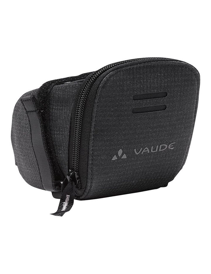 VAUDE Race Light XL Luminum - Satteltasche Fahrrad - mit Klettbefestigung - reflektierend Schwarz, S