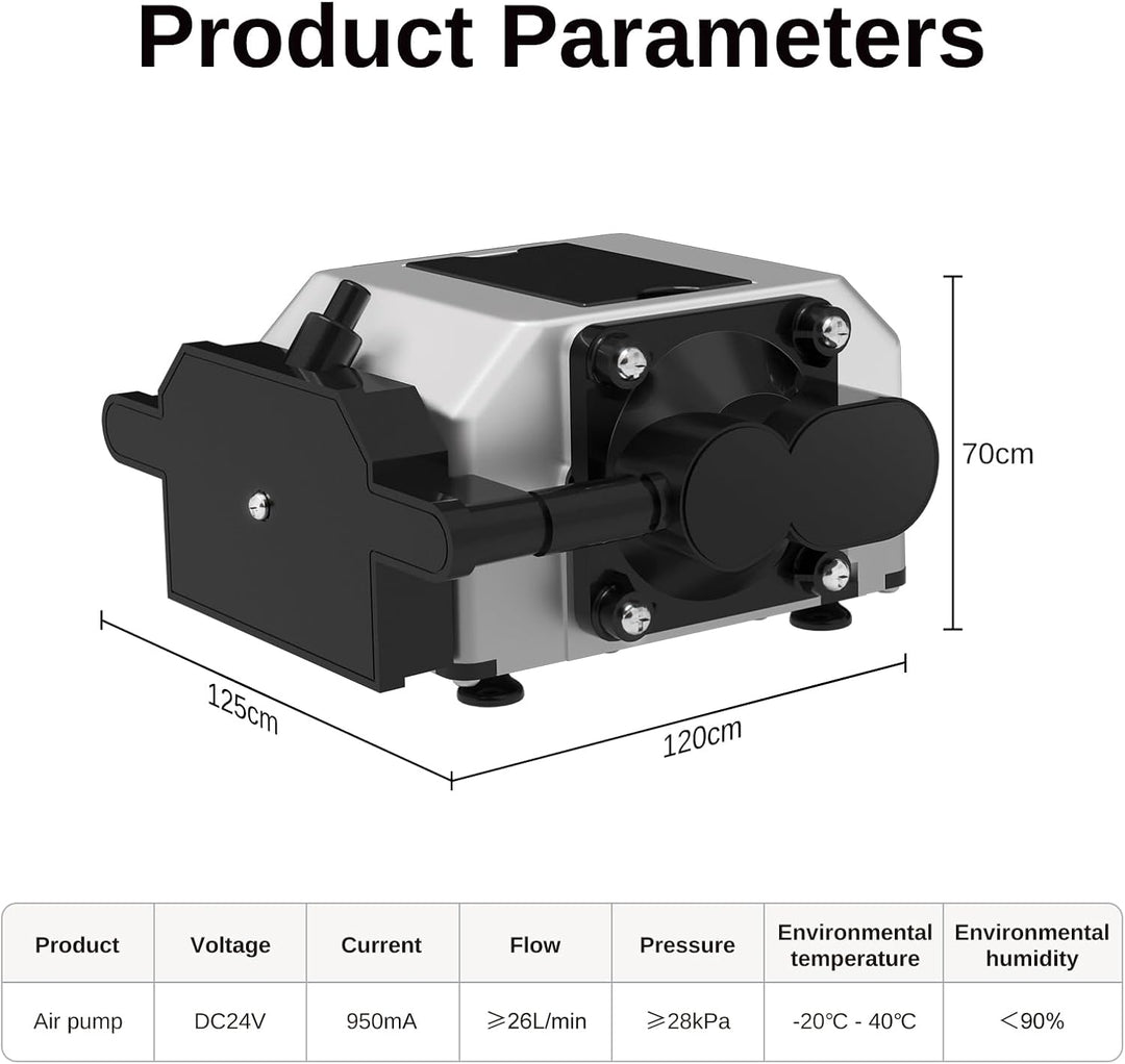 LASER TREE Air Assist, Laser-Luftunterstützungspumpe für Laserschneider und -gravierer, einstellbare