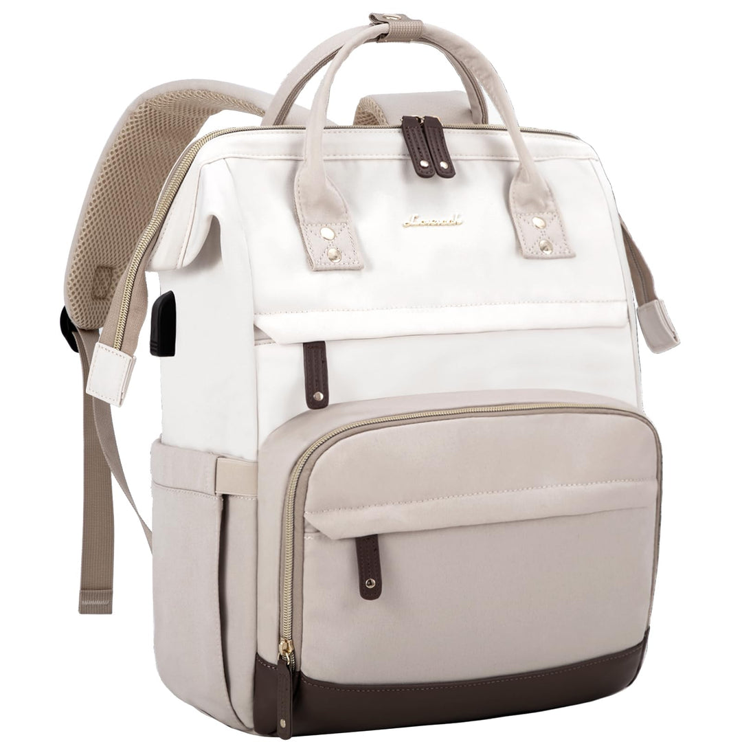 LOVEVOOK Rucksack Damen Laptop Rucksäcke mit Laptopfach 15.6 Zoll Schulrucksack Mädchen Teenager Sch