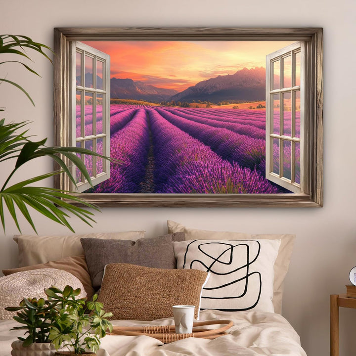 MuchoWow© Leinwandbild Gross 120x80 cm XXL Dekoration Wohnzimmer Bilder Pictures Wall Decoration Liv
