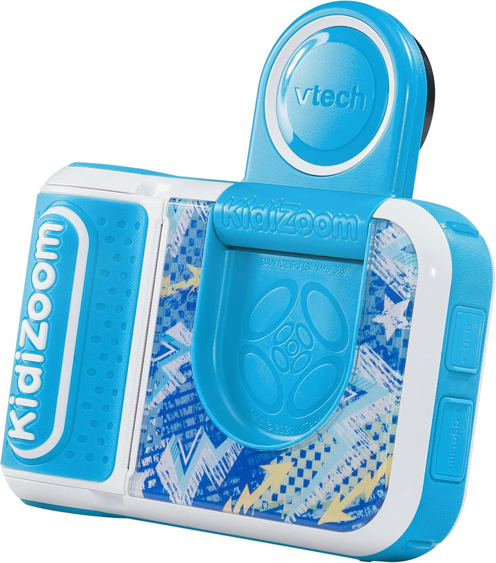 Vtech KidiZoom Print Cam Scrapbook Bundle blau - Kreative Kamera, die Bilder direkt ausdrucken kann