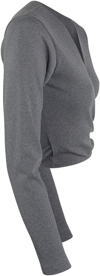 Intermezzo Mädchen Ballett Wickeljacke 6544 Jecru Ml - Made in Spain 10 Dunkelgrau, 10 Dunkelgrau