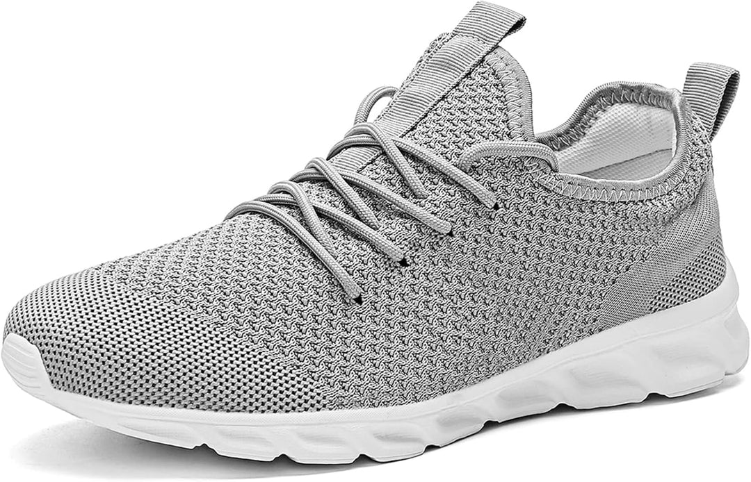 MGNLRTI Herren Sneaker Walkingschuhe Atmungsaktiv Strassenlaufschuhe Leicht Freizeit Sportschuhe für
