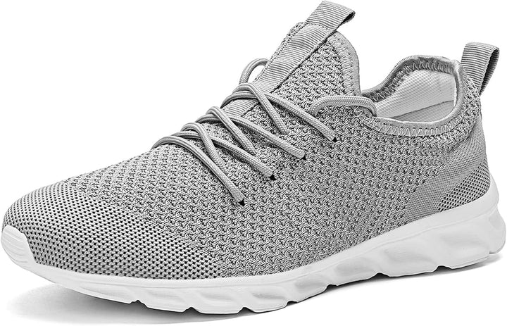 MGNLRTI Herren Sneaker Walkingschuhe Atmungsaktiv Strassenlaufschuhe Leicht Freizeit Sportschuhe für