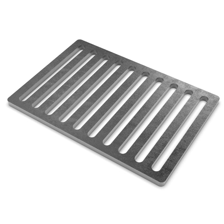 Czaja Ofenrost 22 cm x 15 cm aus massivem Stahl - langlebiger als Gussroste und Bruchsicher - für Öf