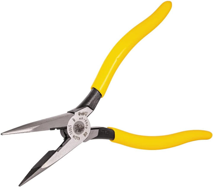 Lange Nase Seitenschneide- und Abisolierzange, robust, 20 cm, kleine Werkzeuge D203-8N, gelber Griff
