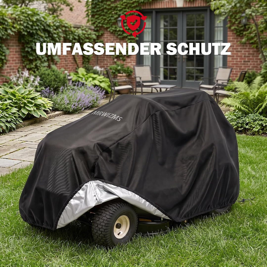 Abdeckplane rasentraktor, Rasentraktor abdeckplane, Rasenmäher abdeckung, 420D winddichte, Regendich