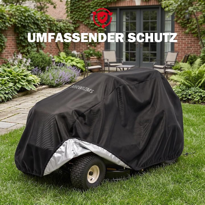 Abdeckplane rasentraktor, Rasentraktor abdeckplane, Rasenmäher abdeckung, 420D winddichte, Regendich