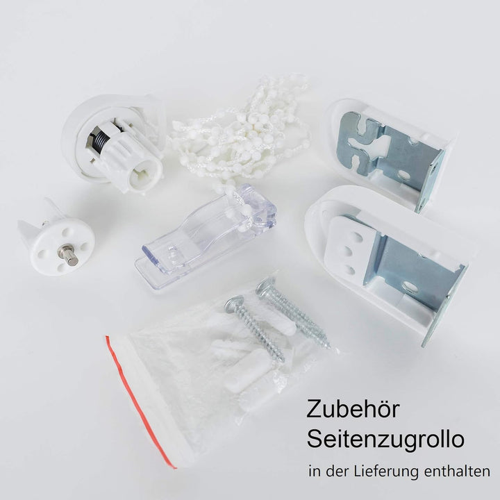 Liedeco® Rollo, Kettenzug-Rollo/Verdunkelnd, Abdunkelnd, Blickdicht / 92 x 180 (Breite x Höhe) / Far