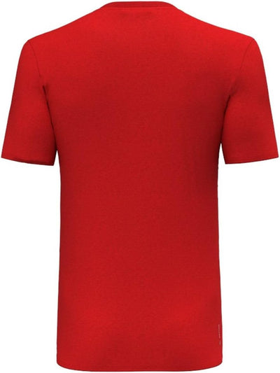 Salewa Herren Solidlogo Dry M T-shirt T-shirts XXL Flame, XXL Flame