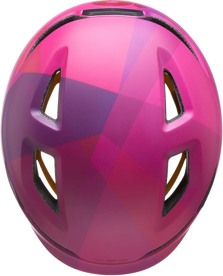 KED Pop MIPS Kinder Fahrrad Helm schwarz/weiss 2023 Pink M (52-56cm), Pink M (52-56cm)