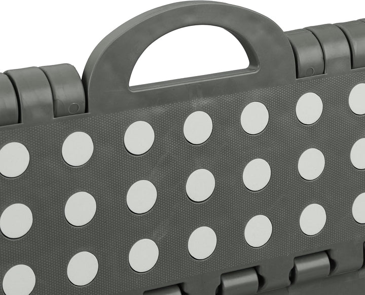 Relaxdays Klapphocker faltbar, 4er Set, Camping Hocker, Kinder Badhocker, bis 150 kg, Kunststoff, HB