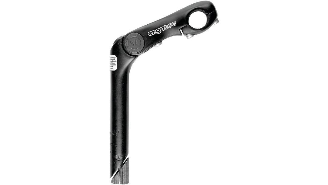 ergotec Unisex – Erwachsene Kobra Vario Vorbau, schwarz Sand, 90 mm