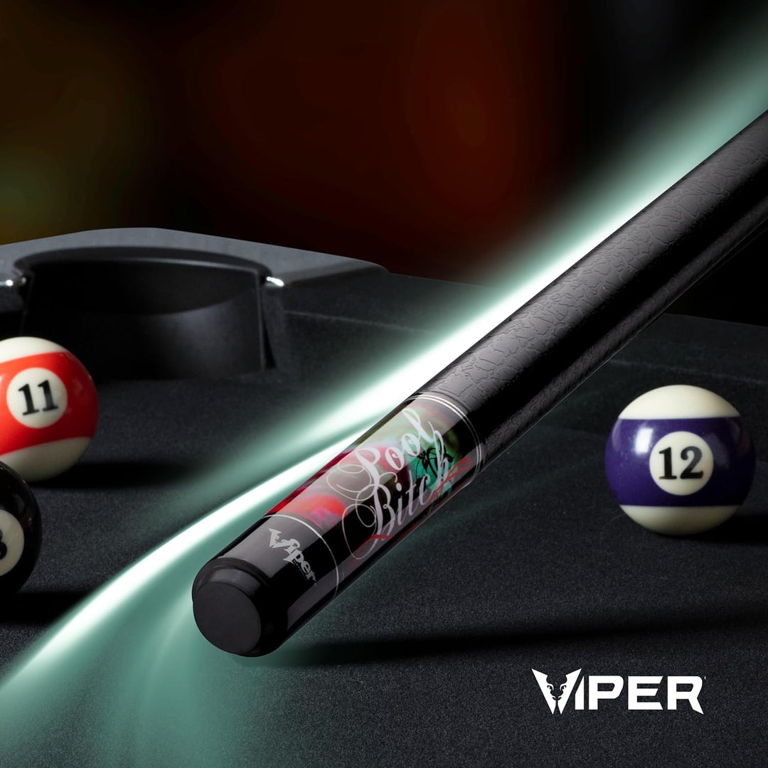 Viper Underground Billardqueue, 147,3 cm, 2-teilig 18-Ounce, 18-ounce