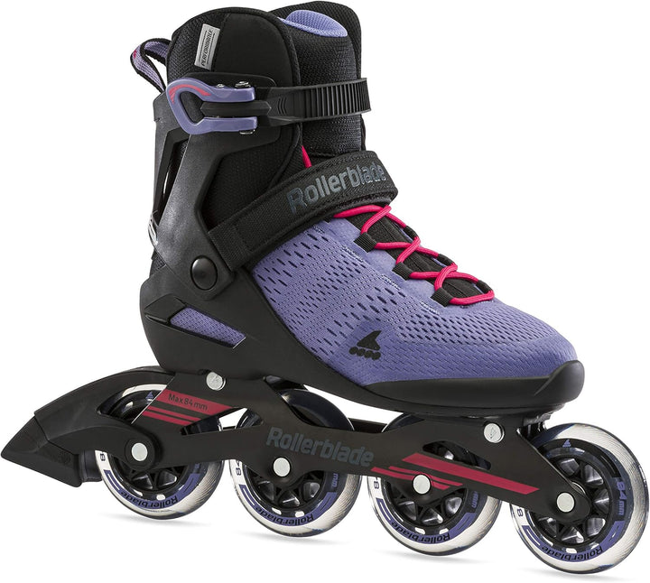 Rollerblade Damen Sirio 84 Inlineskate 37 Viola Fumo Rosa, 37 Viola Fumo Rosa