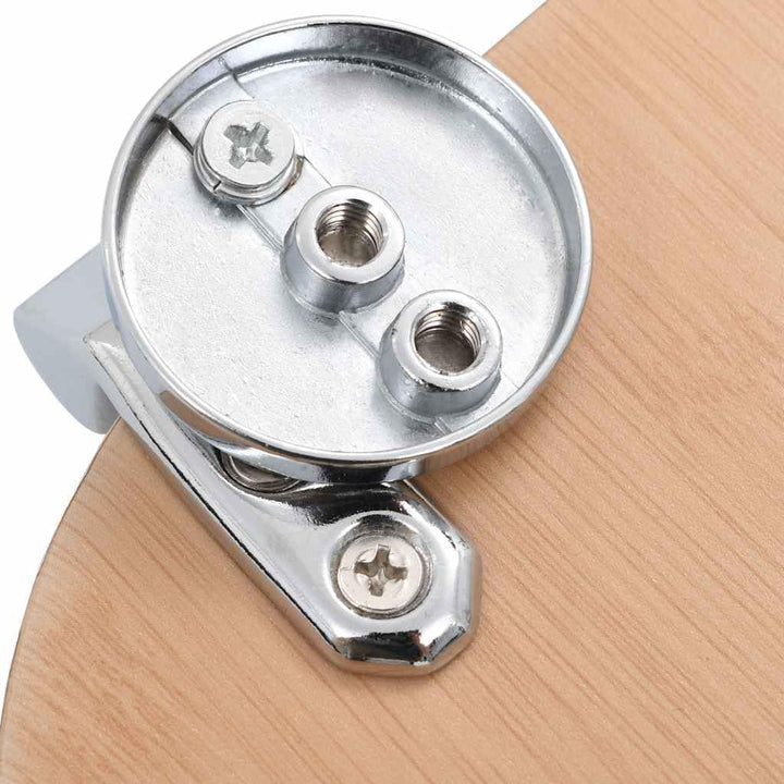 vidaXL Toilettensitz mit Deckel Bambus-Design WC Sitz Brille Toilettendeckel Klodeckel Klobrille Toi