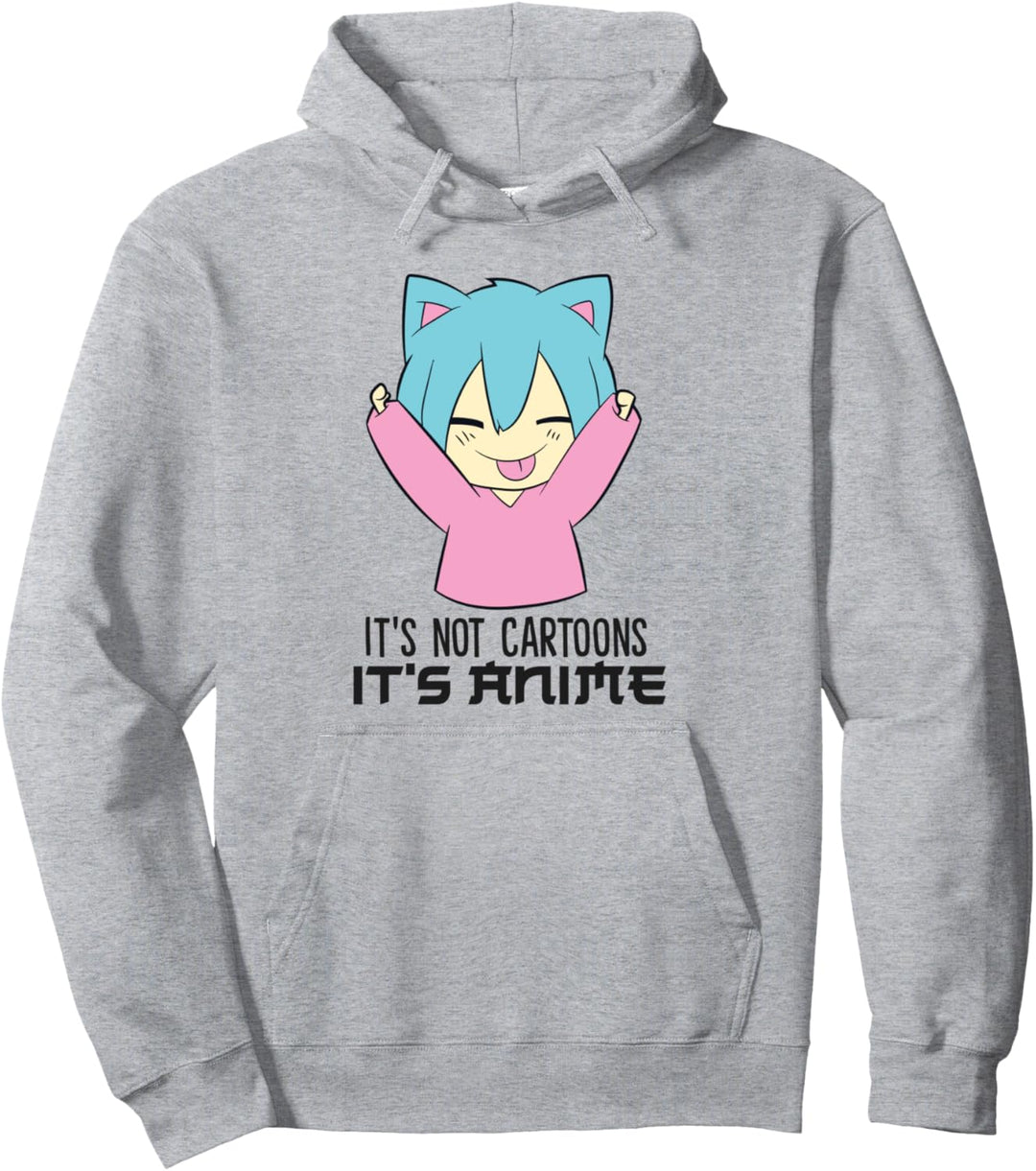 Es sind keine Cartoons Es ist Anime Kawaii Anime Pullover Hoodie