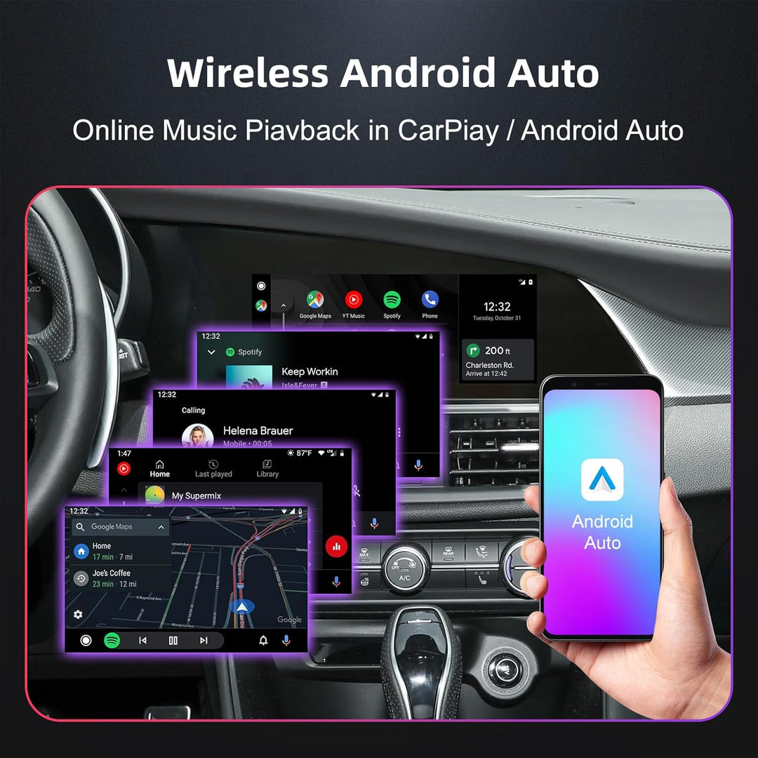 EZoneTronics Wireless CarPlay & Android Auto Retrofit Kit Decoder für Alfa Romeo Giulia Stelvio 2017