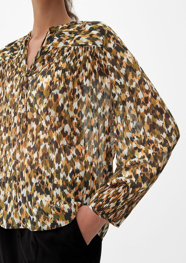 s.Oliver Bluse mit Allovermuster 40 77a0, 40 77a0